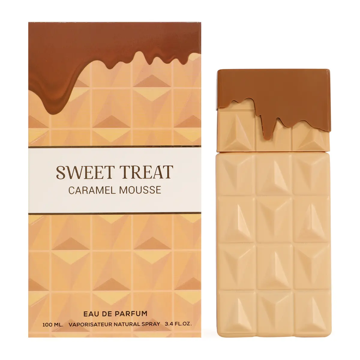 Sweet Treat Caramel Mousse Eau De Parfum Vaporisateur Natural Spray for Women 100Ml 3.4fl.oz.
