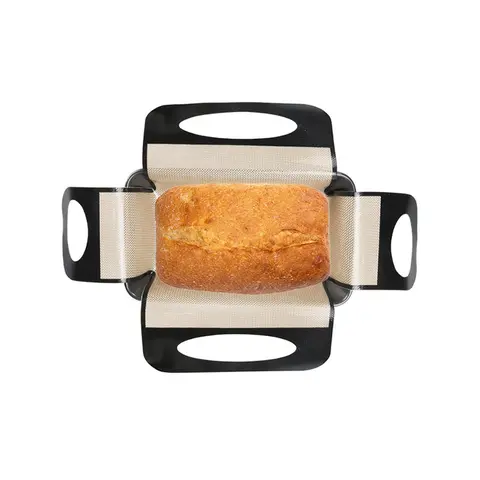 Reusable Silicone Bread Mold Liners Silicone Loaf Molds Food Grade Non Stick Easy to Clean Dough Transfer Tools Bakeware for Home Baking Enthusiasts Perfect for Proofing and Baking Delicious Loaves with Minimal Mess