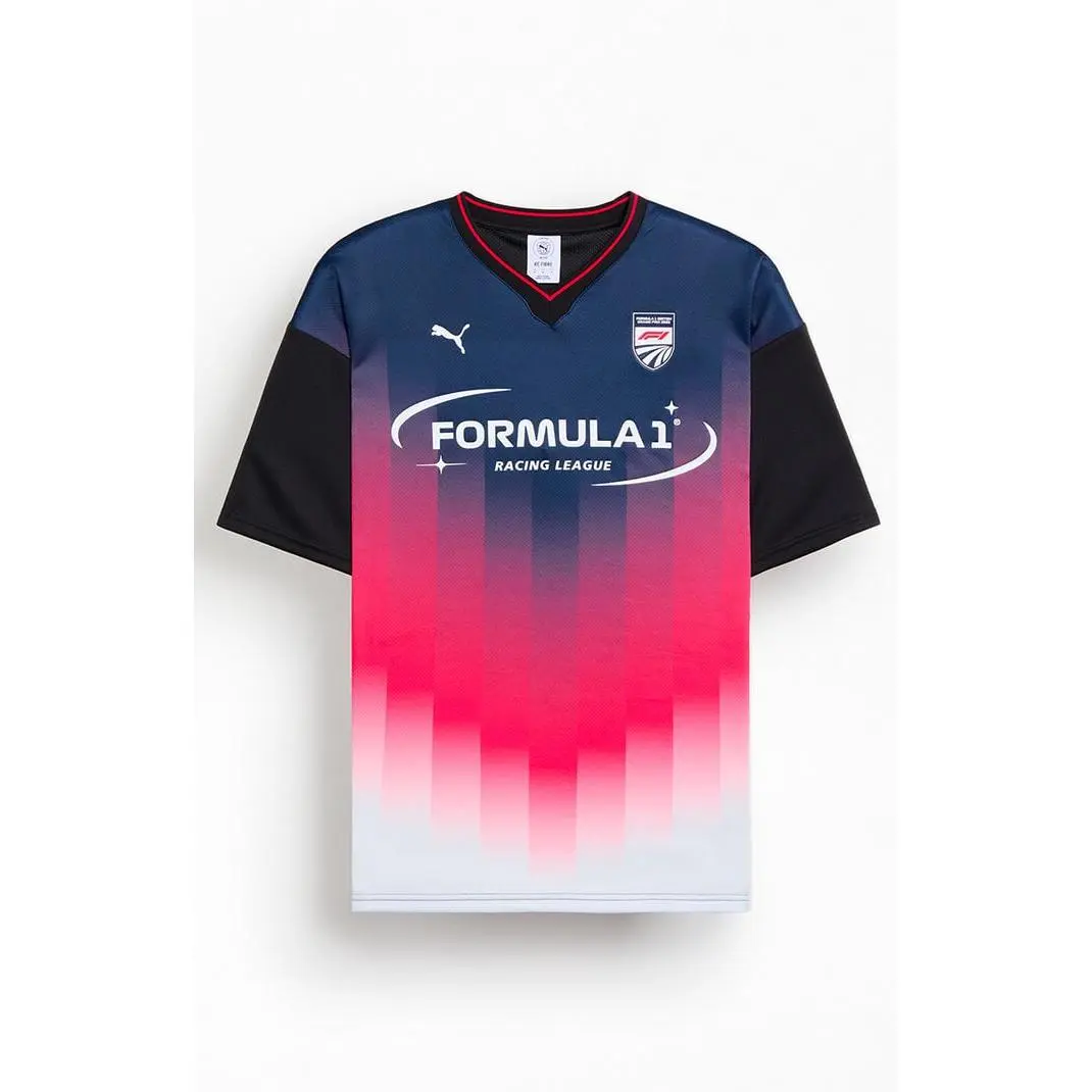 Puma Men's F1 Great Britain Short Sleeve Jersey - Multicolor