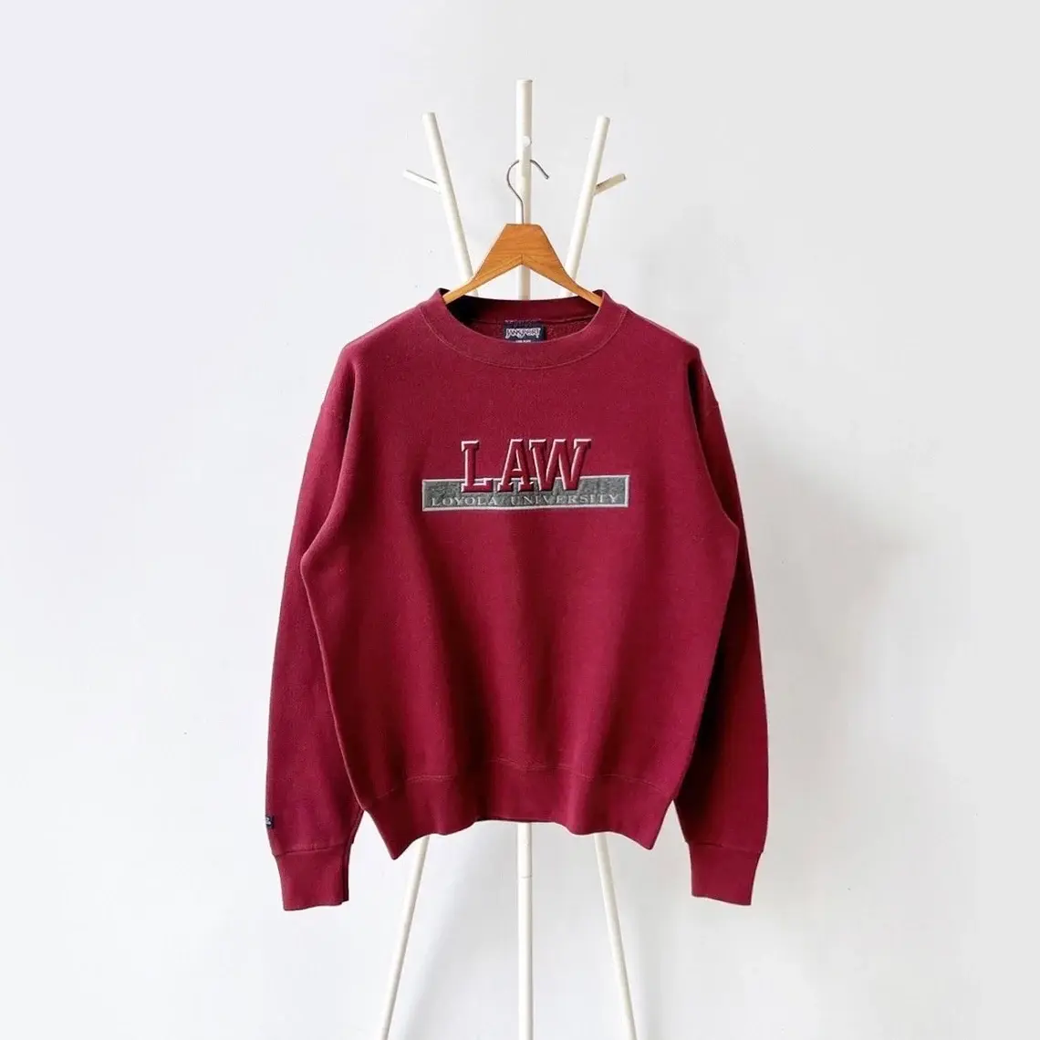 90s Loyola university Law crewneck sweatshirt