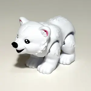 Small Bear - 3D Printed Articulating Figure