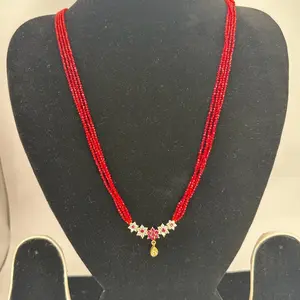 Red long Mangalsutra Red long Mangalsutra