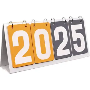 Scoreboard Flip Tabletop Score Counter – Portable, Waterproof & Durable for Pool, Table Tennis, Badminton, Basketball, Cornhole & Sports Training