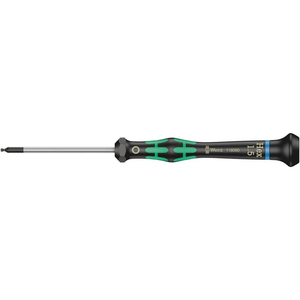 WERA 05118090001 2052 1.5 X 60 MM BALL HEAD SCREWDRIVER