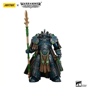 JOYTOY 1/18 Detailed Scale Model Figure - Authentic Collectible, Alpha Legion Alpharius Primarch of the XXth Legion, Decorative Hyper-Realistic Action Figure, Model JT01086, Ages 12+, Decorative Action Figures