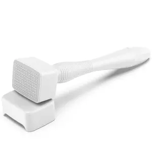 140needles Derma Stamp Adjustable Microneedle Roller for Hair Care and Skin Massage, Professional Skincare Tool for Home and Salon Use, Facial Cleansing and Massage Device