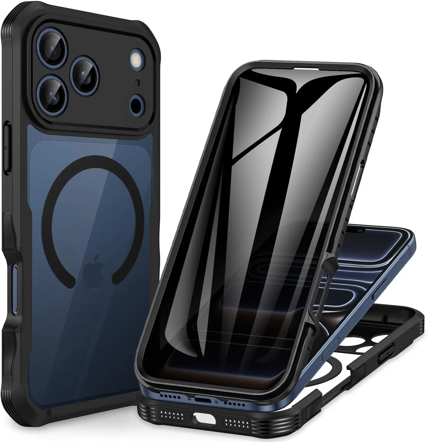 iphone 17 pro case cases iphone 17 pro max Shockproof Magnetic iPhone Case - Durable Cover with Magnetic Closure for iPhone, Ideal for Everyday Use and Protection - Protector