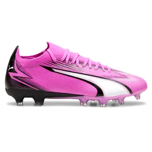 PUMA Mens Ultra Match Soccer Cleats  - Pink