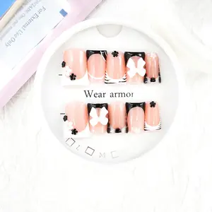 .DP.6162.Duckbill bow wearable nails