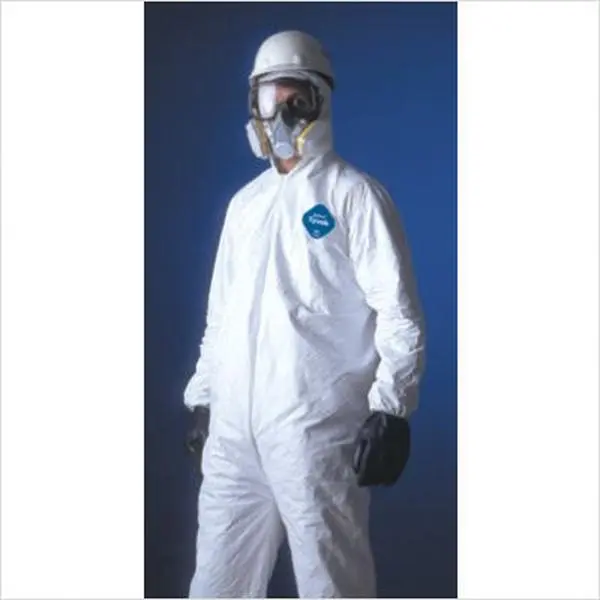 DuPont Men's Tyvek Workwear Coveralls - Inherent Barrier Protection, Attached Hood, Zipper Front, Skid-Resistant Boots, Sub-Micron Particle Blocking, Mechanic Work, Dust & Debris Protection, Multifunctional Safety Protective Outerwear Bibs & Coveralls, St