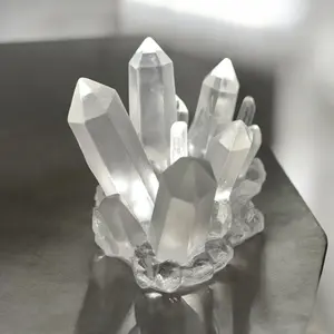Kryptonite Clear Crystal Resin Figurine Prop w/Bonus Light - Superman