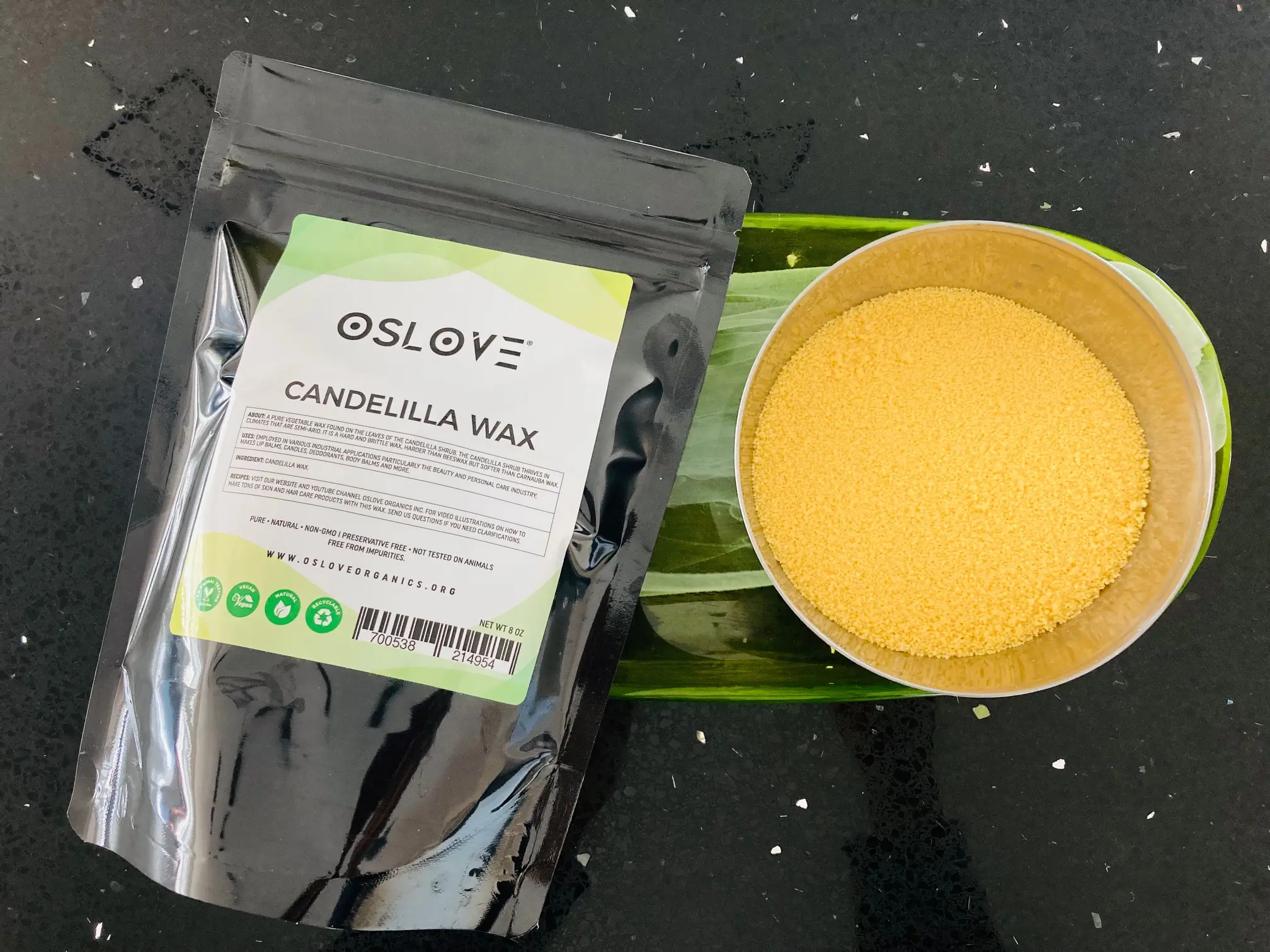 Candelilla wax for making candles