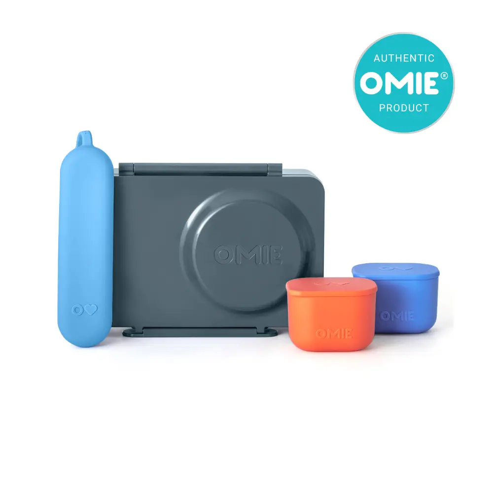 Gear UP - bundle of OmieBox UP, UP Dip Containers and UP fork and spoon utensil set