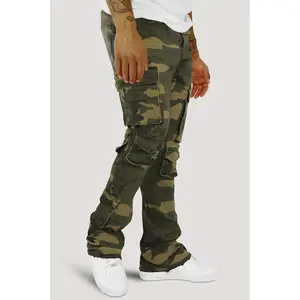 Vortex Cargo Stacked Denim (Camo)