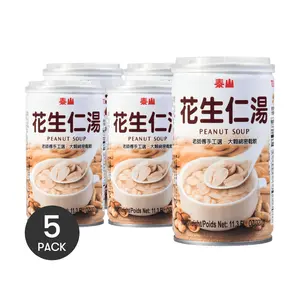 TAISUN Taiwanese Peanut Soup - 5 Pack, 320g Each | Authentic Asian Comfort Food
