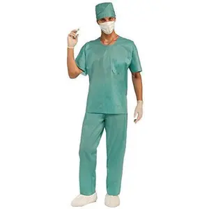 ER Doctor Scrubs - Medical - Nurse - Costume - Men - One Size