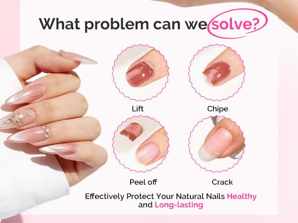 MelodySusie Nail Dehydrator and Primer, 3-in-1 HEMA-Free Acid-free Nourishing Nail Prep for Nail Thickening Solutions Acrylic & Gel Nails