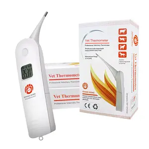 Digital Fast Rectal Electronic Pet Thermometer Suitable for Dogs Horses Cats Pigs Sheep