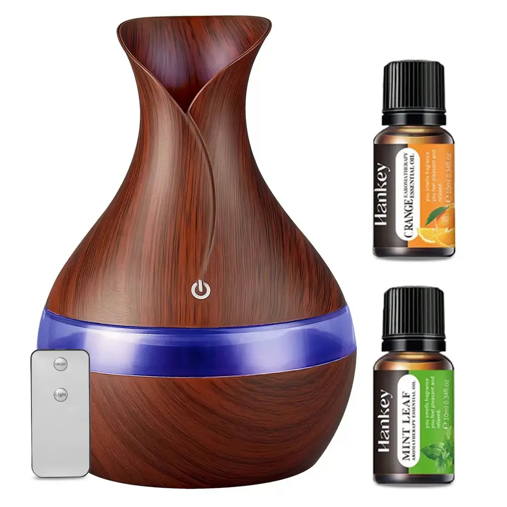 300ml USB Portable Humidifier - Aromatherapy Diffusers, Cool Mist Fragrance Machine with Essential Oils for Home, Office Use