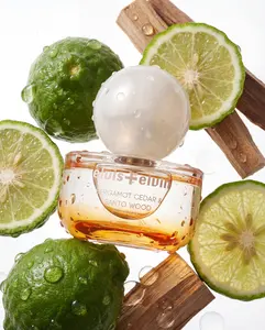 elvis+elvin | Bergamot Cedar & Santo Wood | Eau de Parfum | Floral-Woody Scent with Apple Orange Red Rose Jasmine Lilac Musk Sandalwood Hyacinth (16ml / 50ml）