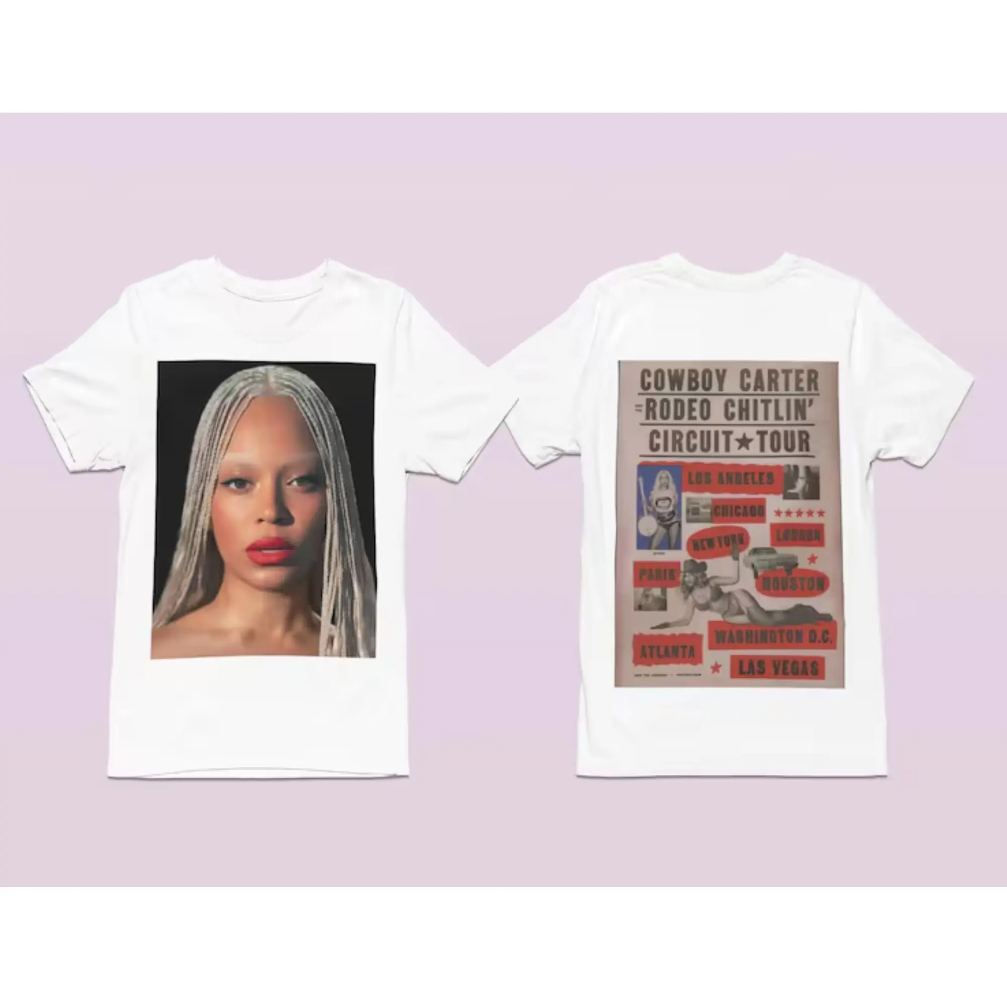 Beyonceee Cowboyy Carter Shirt, Cotton unisex Tshirt, Crew Neck, Size S- 3XL, Menswear Top, Womenswear Top Underwear Streetwear