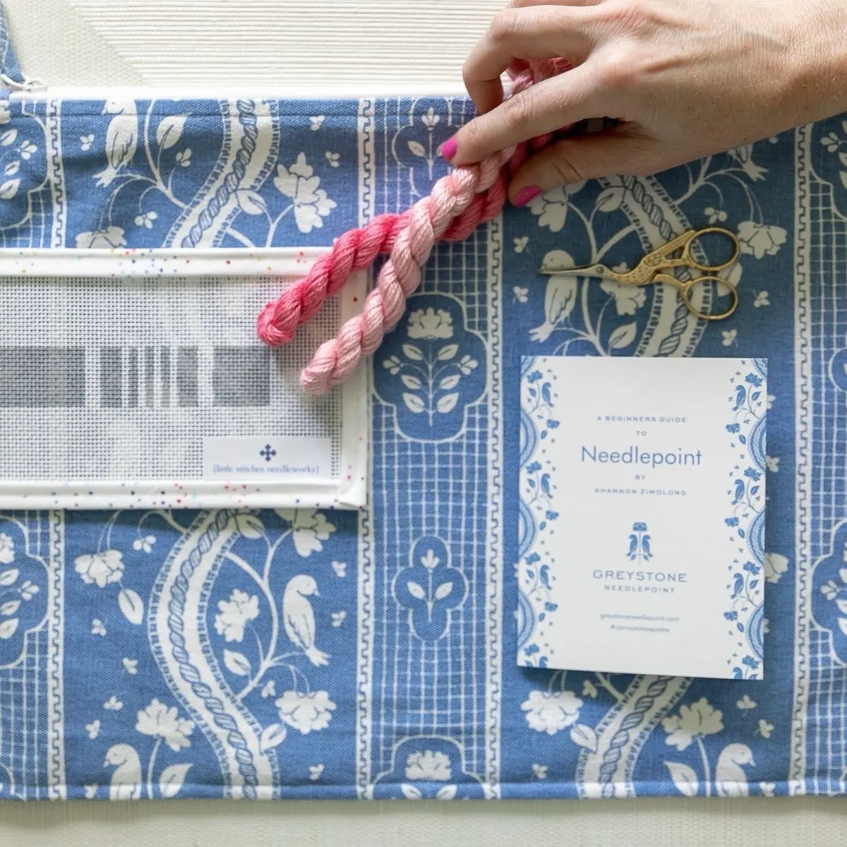 Greystone Needlepoint beginner kit