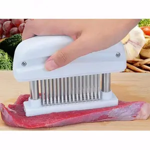 New Top-grade 48 Stainless Steel Blade Knife Column Meat Tenderizer Kitchen Tool