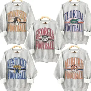 Vintage All Team Football Sweatshirt, Hometown Game Day Graphic Tee, Retro College Football Fan Shirt, Unisex Sports Cotton Top