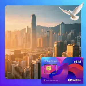 【HongKong,China eSIM】 7-30 Days High-Speed Data I 5G/4G Compatible I Same- Day Issuance & Reliable Support I RedexSIM
