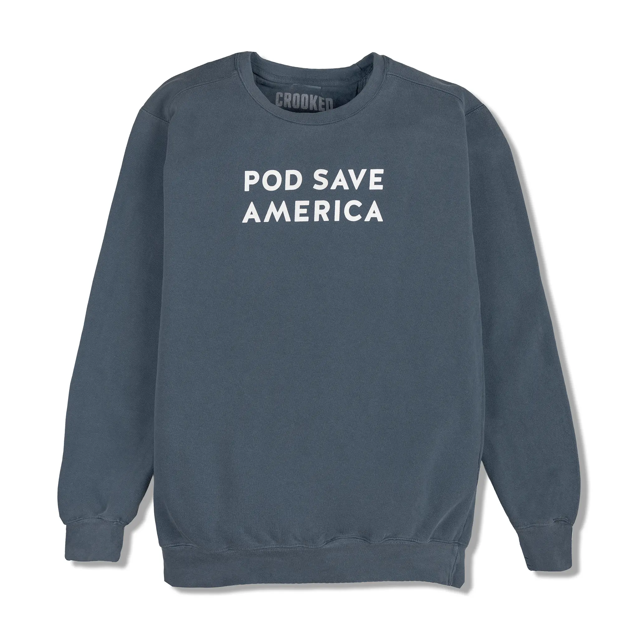 Pod Save America Denim Sweatshirt
