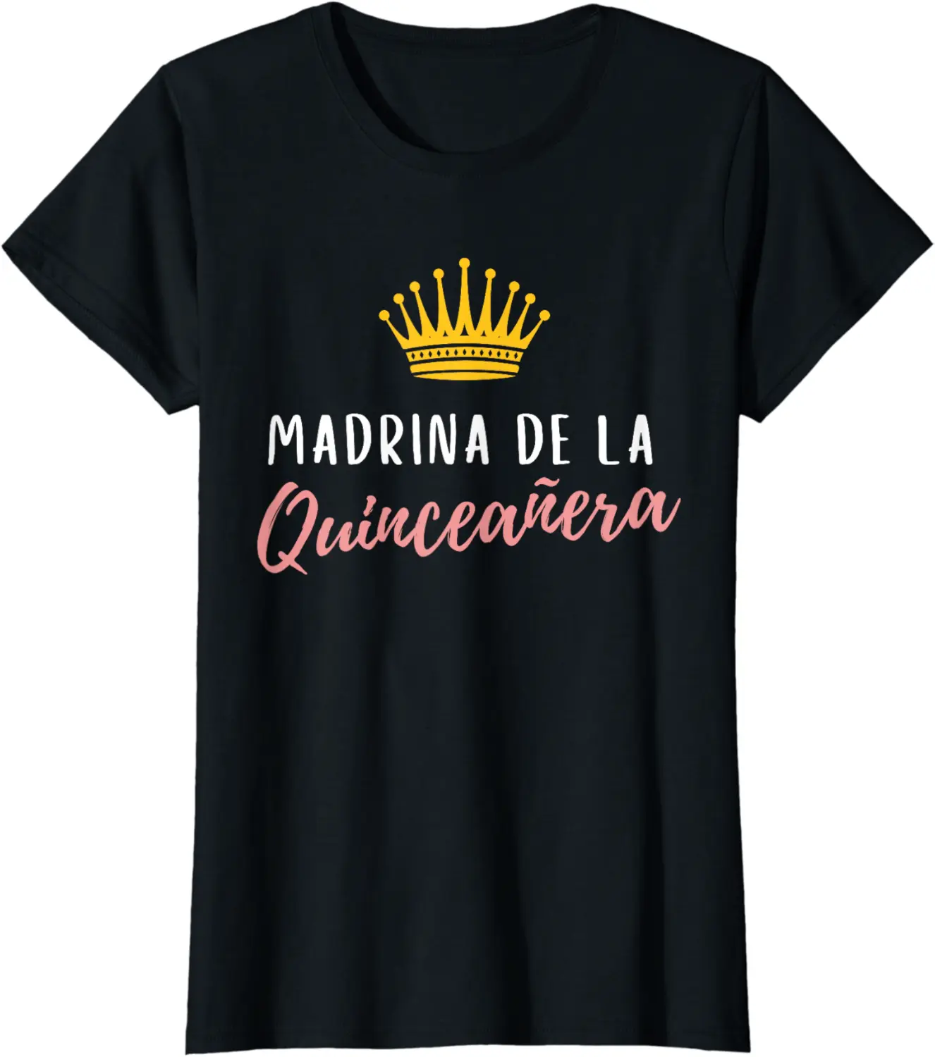 Quinceanera Madrina Godmother Rose 15 Party Quince Matching T-Shirt - Nallelycor Shop 79B0937L2PXT