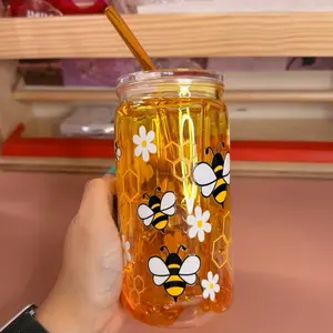 16 oz. Acrylic Drip Snowglobe Cup Custom Live Design
