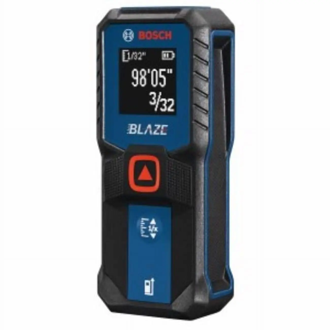 Blaze  100 ft. Laser Measure Tape, Black & Blue