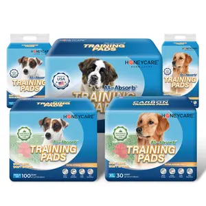 [S]HONEYCARE : All-Absorb Gigantic Dog and Puppy Training Pads, Incontinence Training Pads, Pee Pads
