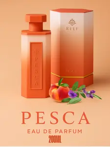 Reef Pesca Luxury Perfume for Women – Eau de Parfum 200ml | Notes of Juicy Peach, Iris & Mate Plant | Sweet, Powdery & Herbal Signature Scent | Long-Lasting Elegant Fragrance by Reef Perfumes