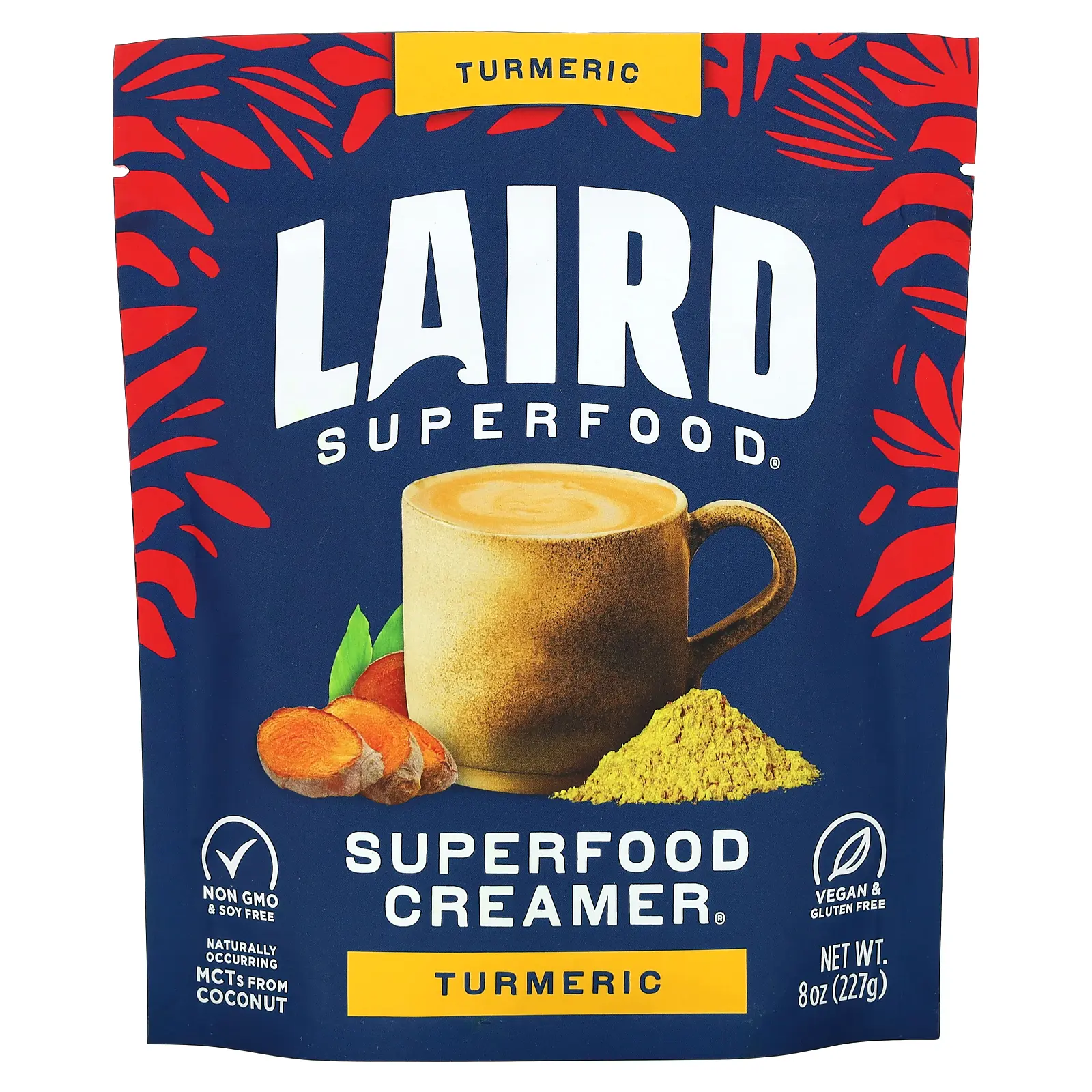 Laird Superfood Superfood Creamer, Turmeric, 8 oz (227 g) Laird Superfood Superfood Creamer, Turmeric, 8 oz (227 g)