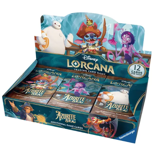 Lorcana Azurite Sea Booster Box (24 Packs)