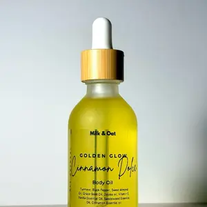Milk&Oat Turmeric Golden Glow body oil Cinnamon Dolce scented
