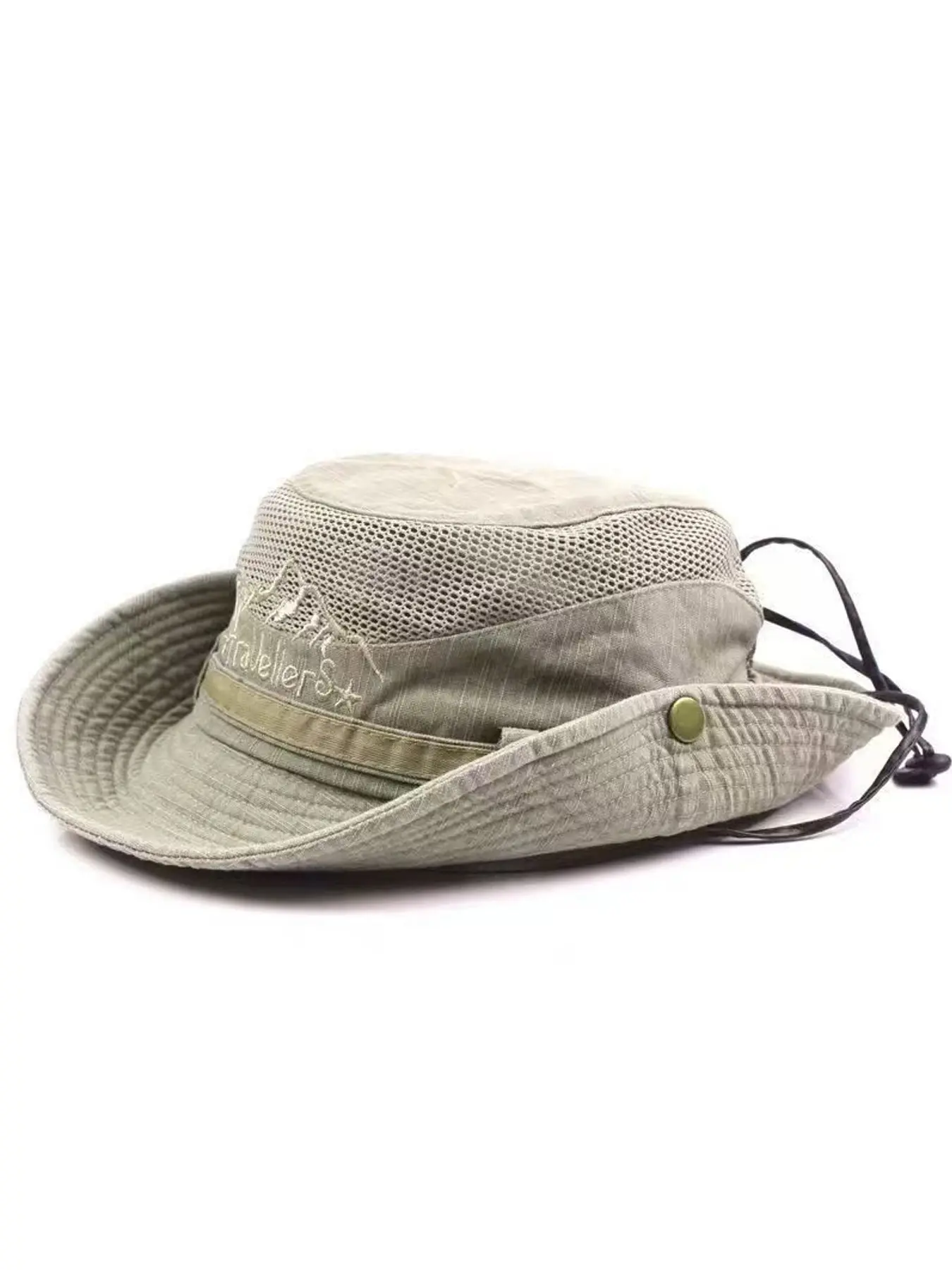 Sun Hats for Men Women, Fishing Hat Adjustable Hat UPF 50 Wide Brim Boonie Hats for Safari Beach Summer UV Protection Bucket Hat Adjustable Sunscreen Hat Casual Outdoor Hat