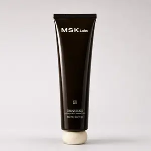 MSK Labs The Quickie - Express Self Tanning Gel for Face & Body with Niacinamide, Lactic Acid, Squalane & Hyaluronic Acid | Streak Free Sunless Tanner Lotion Gel | Natural Glow, No Orange