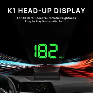 Head up Display Car GPS Digital Speedometer Car Truck Motorcycle Head Up Display Odometer HUD MPH Car Tools Accessory