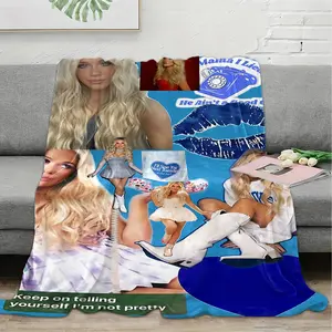 Megan moroney blankets, decorative blankets, travel blankets, blankets, air conditioning blankets, holiday gifts, suitable for gift giving, Flannel Throw Blanket, Flannel Cozy Blanket, Soft Blanket