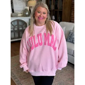 Pink LULU MAC Sweatshirt
