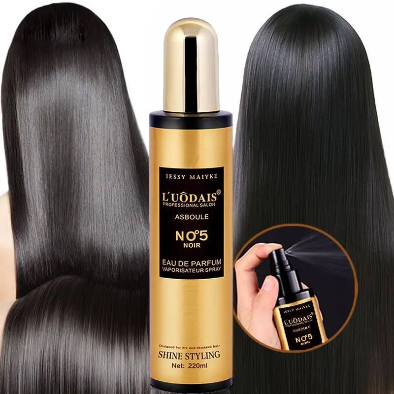L'UÔDAIS Leave-on Fragrance Hair Oil Spray, Anti Frizz Serum, Women's Hair perfume. 3-in-1 Repairs Dry, Frizzy Hair, Shining Shine. Moroccan Essential Oil Smoothing Spray, Heat Protects, Floral Scent, Creates Radiance, Haircare