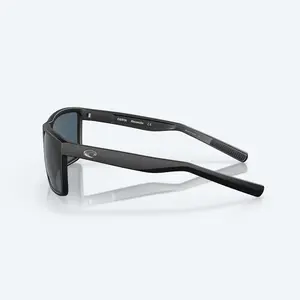 Full Matte Black Frame With Black Lens Sunglasses - Costa Del Mar Full Sets