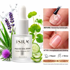 Nail Repair & Growth Serum Professional Cuticle Oil Hydrator for Brittle Weak Nails Intensive Nail Care with Niacinamide & Hyaluronic Acid for Press on & Gel X Nails (15ml) Memorial Day Deals