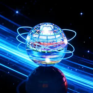 LED Galaxy Hover Anti-Gravity Flying Boomerang Spinner Toys, Cool Indoor Outdoor Activity for 6-12 & Teens, Sturdy Safe Family Interactive Ball, Entertainment Game Props, Wonderful Gift Choices