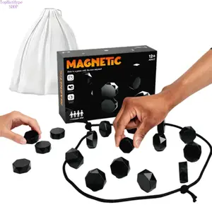 All-Ages Magnetic Strategy Game | Viral TikTok Hit, 2-Player Tabletop Game, Perfect for Family Game Night, Portable Family Board Game Gift, Ideal for Travel, Parties, Indoor & Outdoor Play, Christmas & Holiday Fun