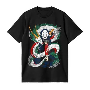 Spirited Away Graphic Shirt - 25th Anniversary Vintage Tee, Studio Ghibli Anime Aesthetic, TikTok Trend Outfit