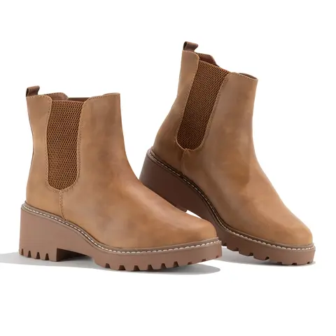 Becky - Chunky Heel Ankle Boots For Women